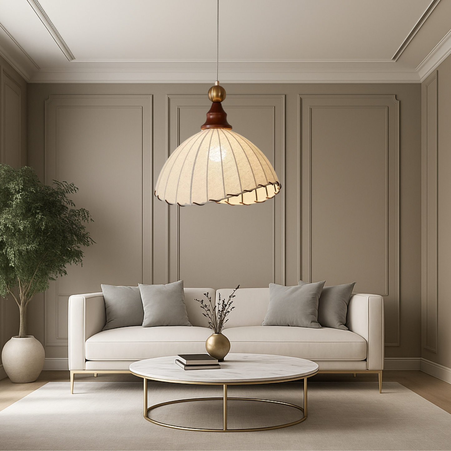 Pendara | Skulpturale Pendelleuchte für moderne Innenräume 4