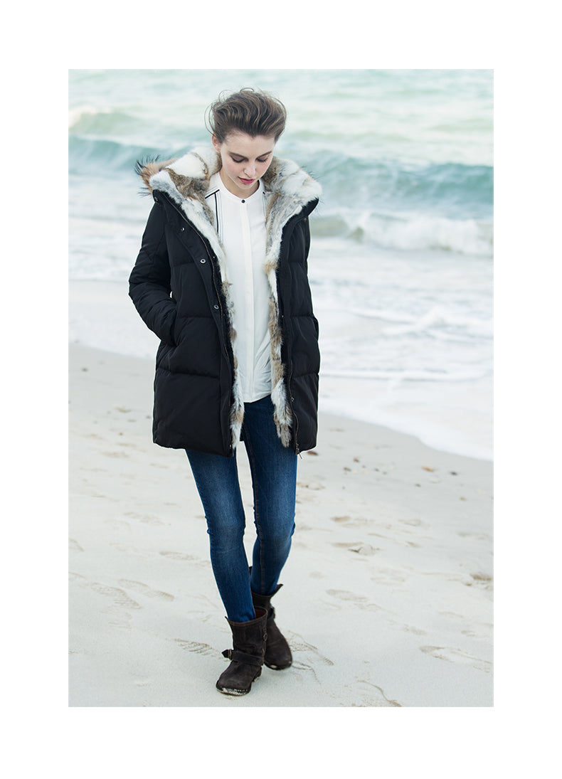 Penelope | Warme Puffer-Winterjacke für Damen 7