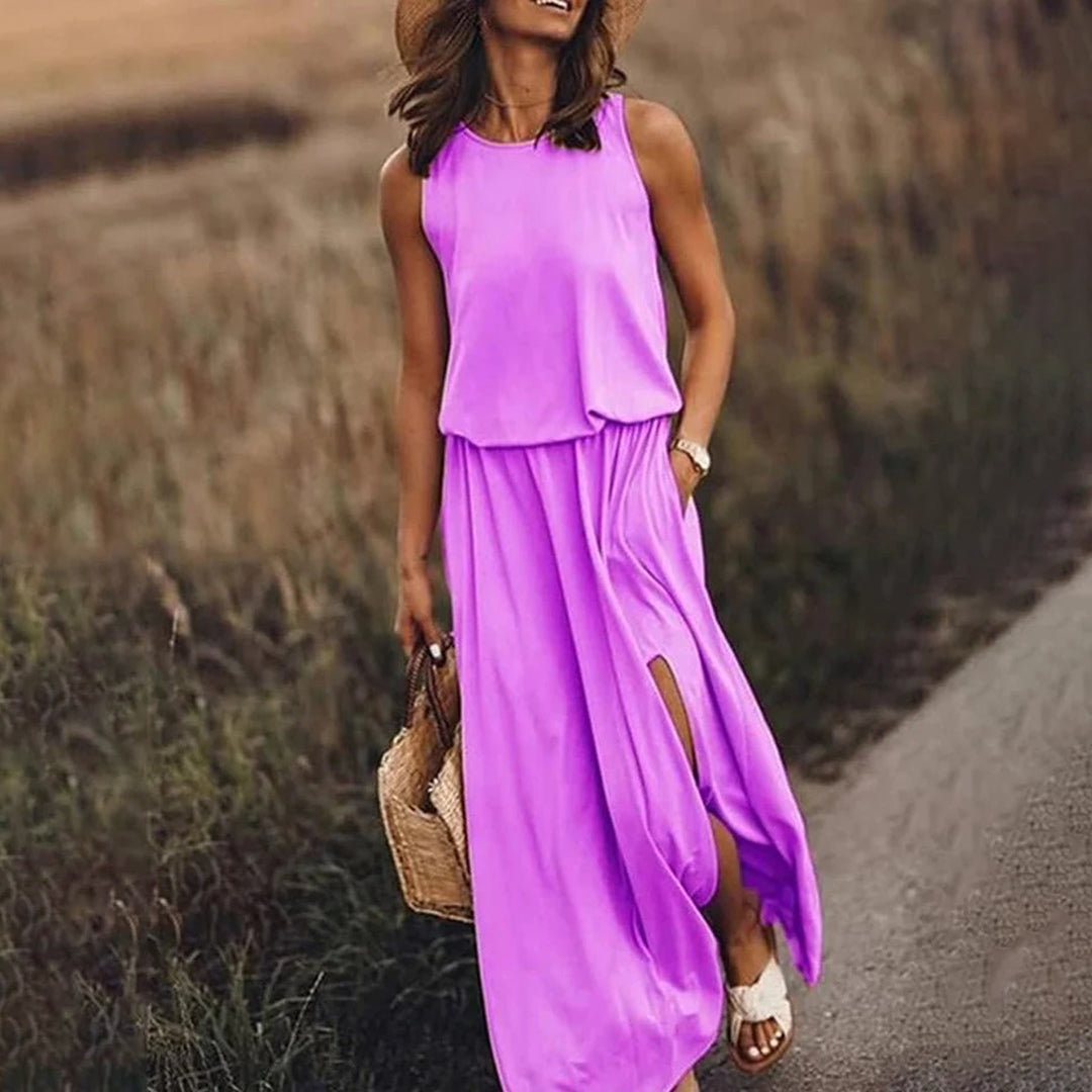 Variant image for Eliana - Luftiges Sommerkleid Damen Aus Atmungsaktivem Material für Jeden Anlass-37