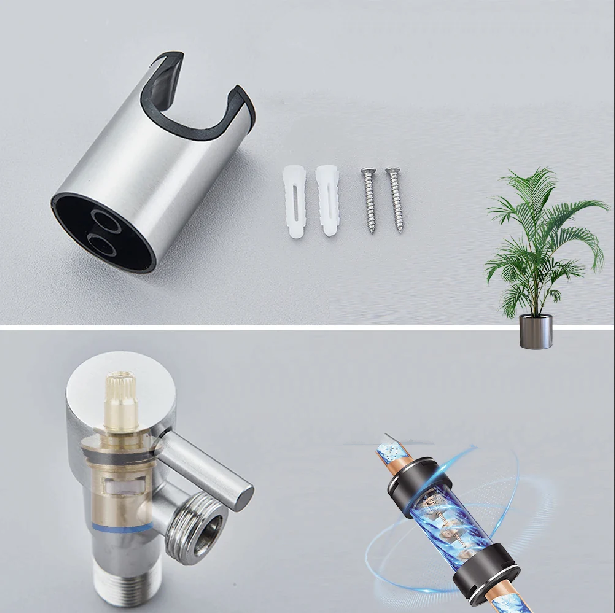 Premium Bidet-Sprüher aus Edelstahl 304 – Wandmontage für moderne Badezimmer mit individueller Reinigung 4