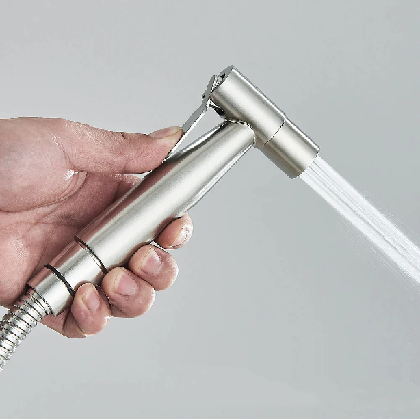 Premium Bidet-Sprüher aus Edelstahl 304 – Wandmontage für moderne Badezimmer mit individueller Reinigung 6