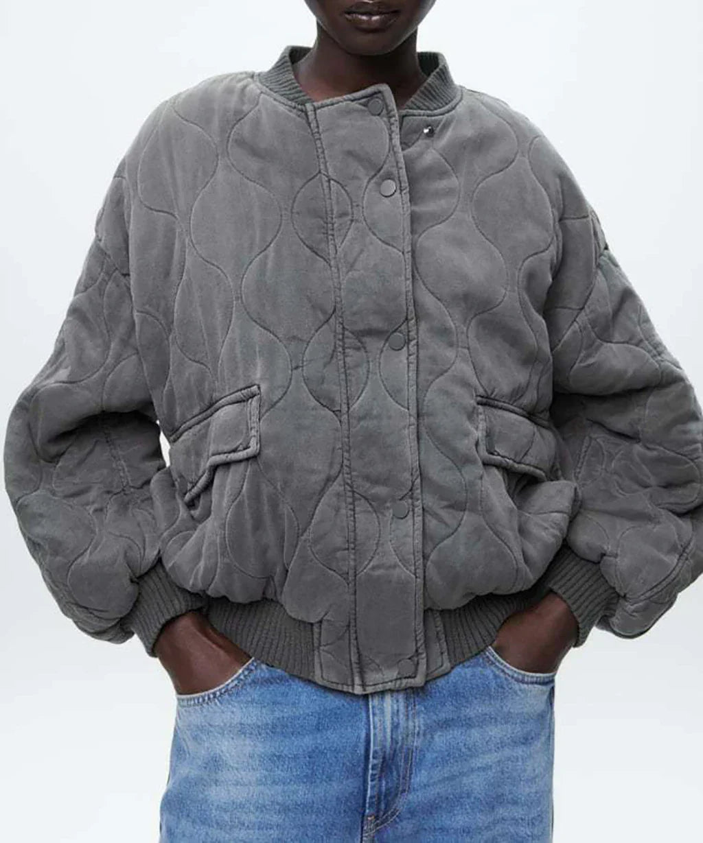 Quinn | Warme Damen Puffer Winterjacke mit lockerem Schnitt und Komfort 2