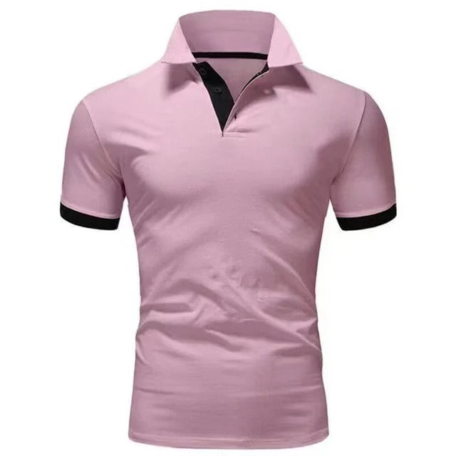 Variant image for Herren Poloshirt Schwarz Größe M Baumwolle Atmungsaktiv-50