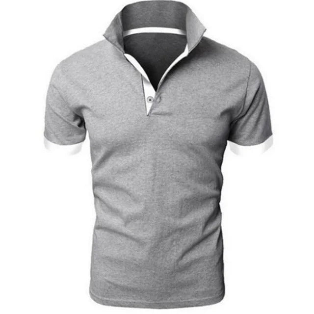 Variant image for Herren Poloshirt Schwarz Größe M Baumwolle Atmungsaktiv-43