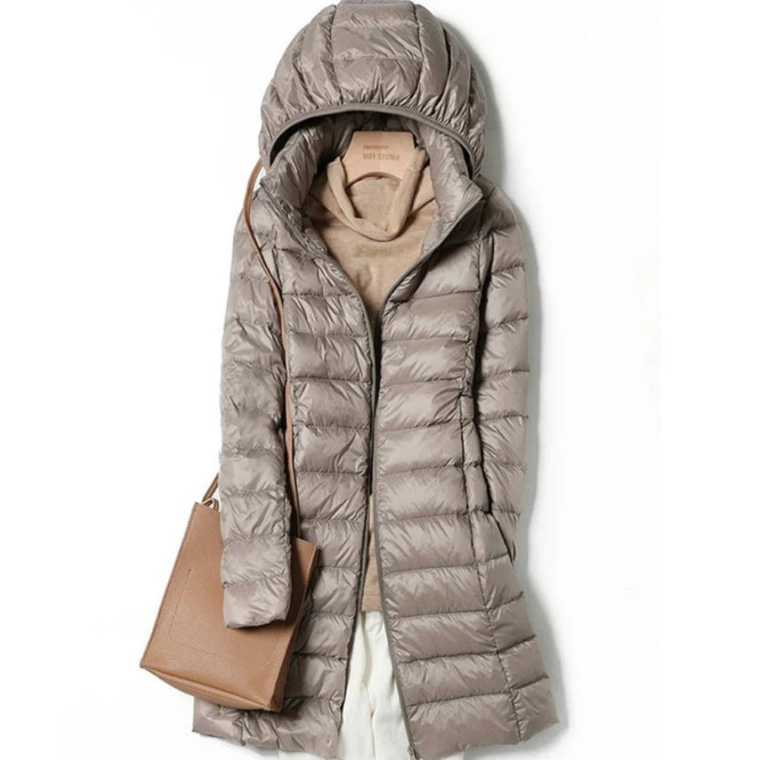 Rose | Stylische Damen Winter Pufferjacke mit Kapuze – Kuschelig warm 5