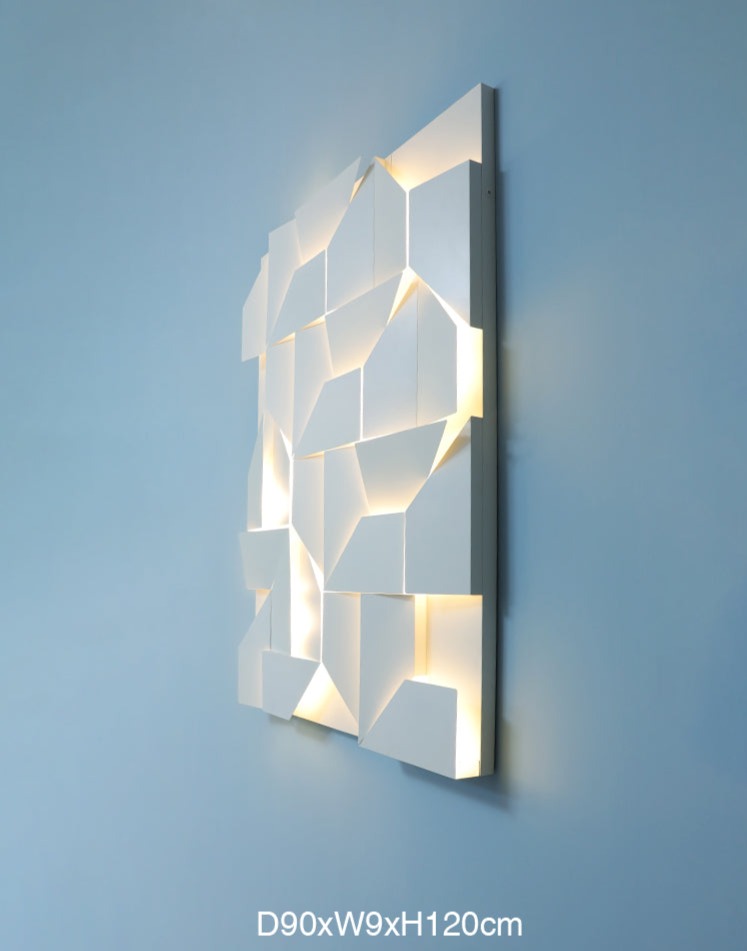 GlanzStück 3D Wall Lamp – For spectacular light shows
