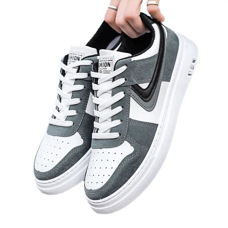 Herren Sneaker Grau Größe 42 Atmungsaktiv Schuhe für Komfort und Stil-4