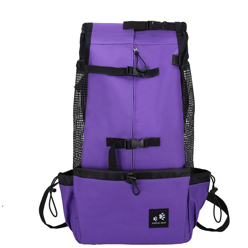 Safepaws – Robuste Hundereisetasche mit Seitentasche für Katzen und Hunde 8