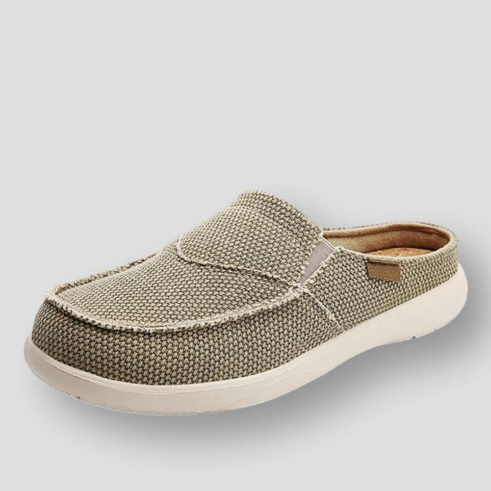 Variant image for Herren Slip-On Schuhe Schwarz Größe 42 Canvas-4