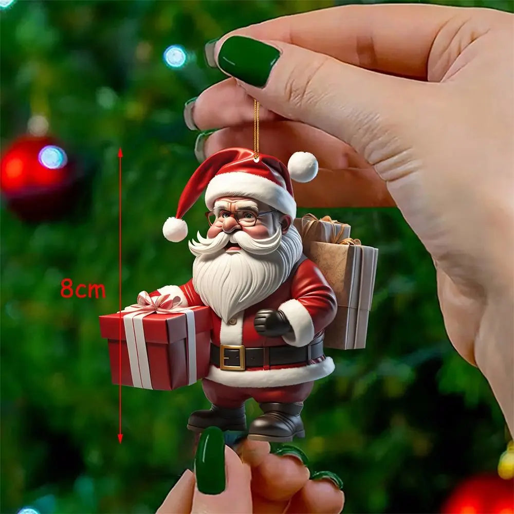 SantaHangs | Mini-Weihnachtsmann-Dekorationen 1