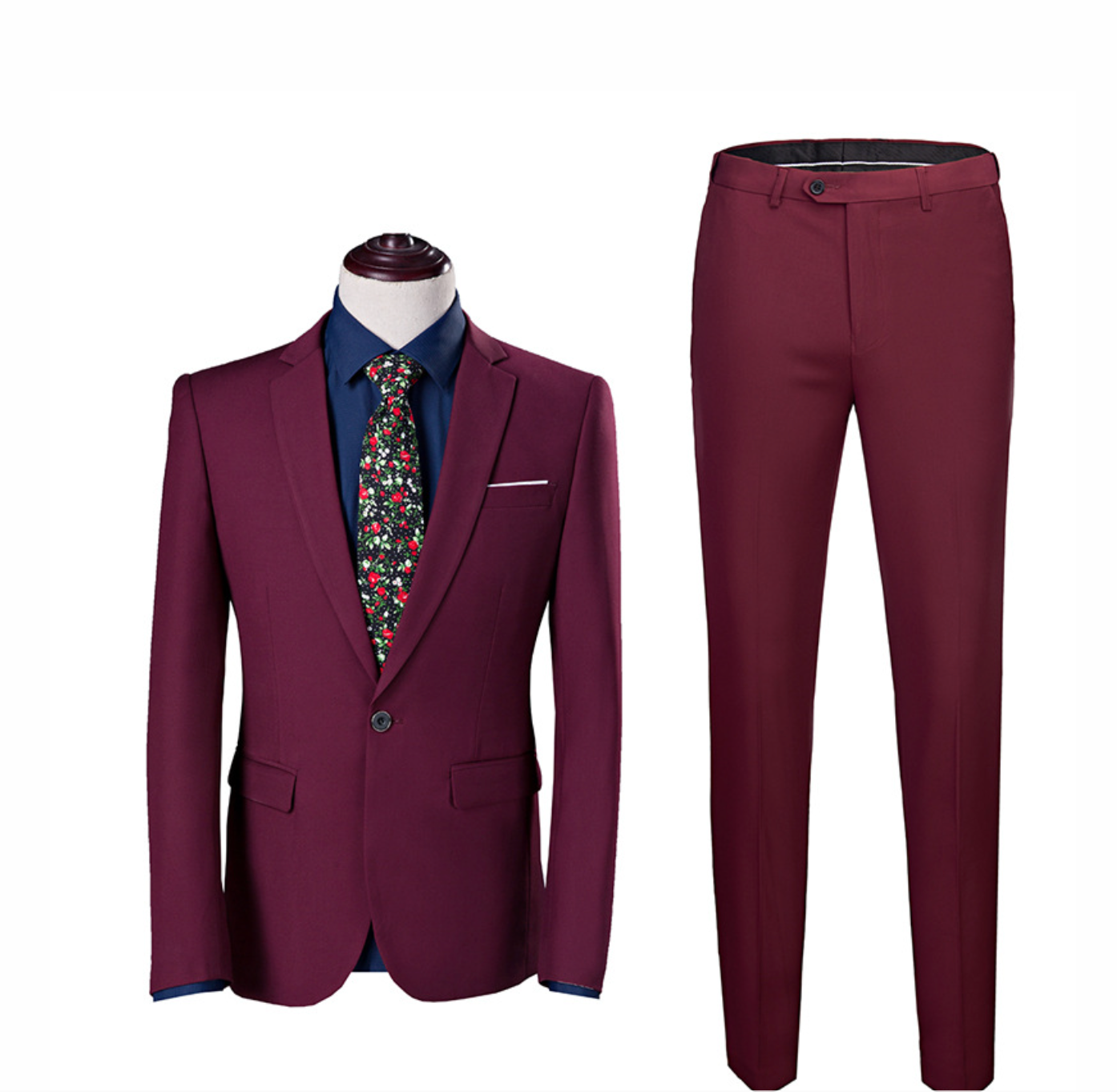 Variant image for Eleganter Herrenanzug - 2-teiliger Anzug mit Blazer und Hose für Business-Anlässe-17