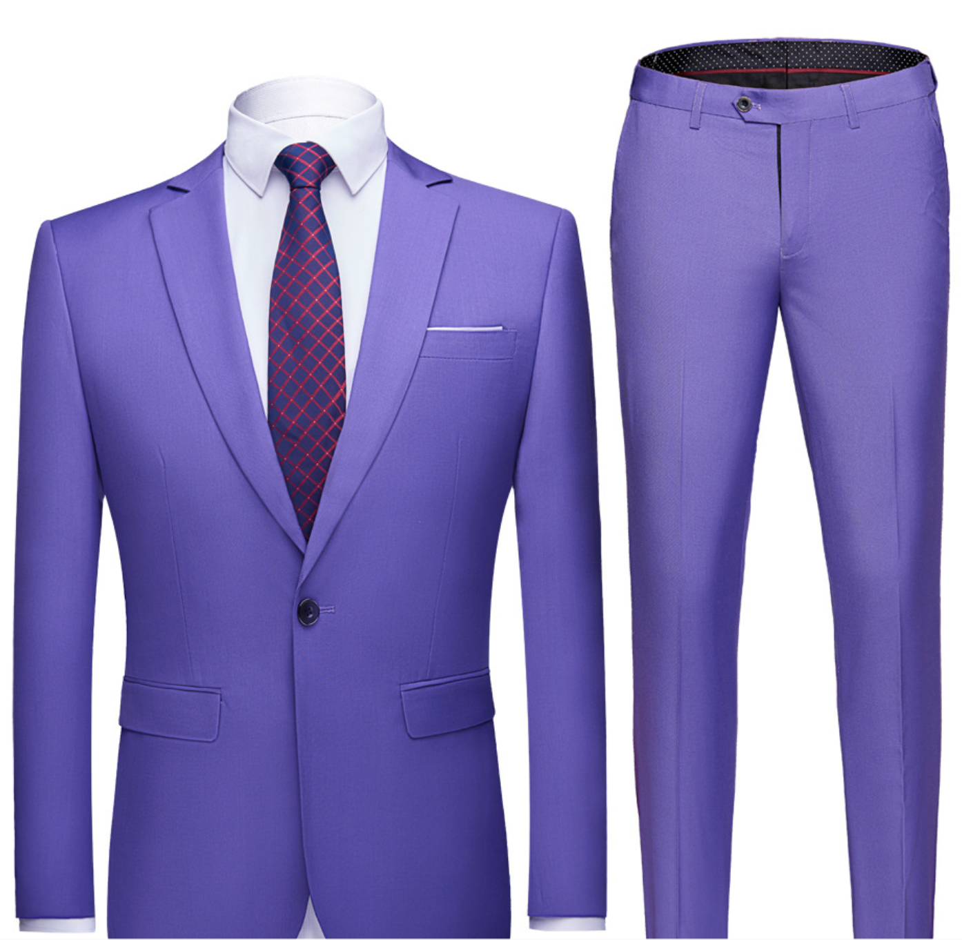 Variant image for Eleganter Herrenanzug - 2-teiliger Anzug mit Blazer und Hose für Business-Anlässe-25
