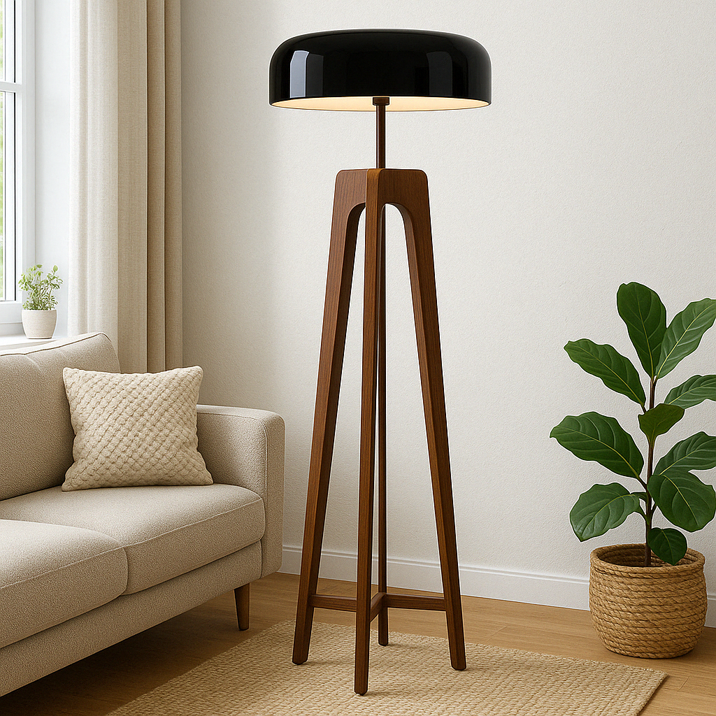 SkandiGlow | Minimalistische skandinavische Stehlampe 0