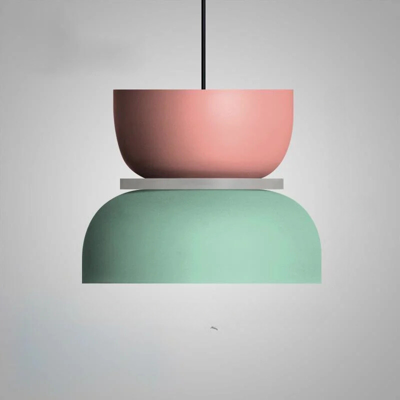 SkandiHue – Moderne Macaron Pendelleuchte 10