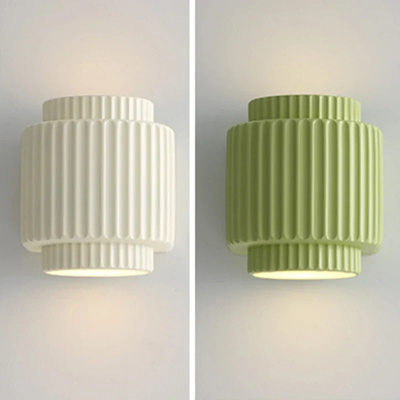 Skandinavische LED Wandleuchte PureBeam mit Gestreiftem Design – Energieeffiziente Wandlampe für Innenräume 7