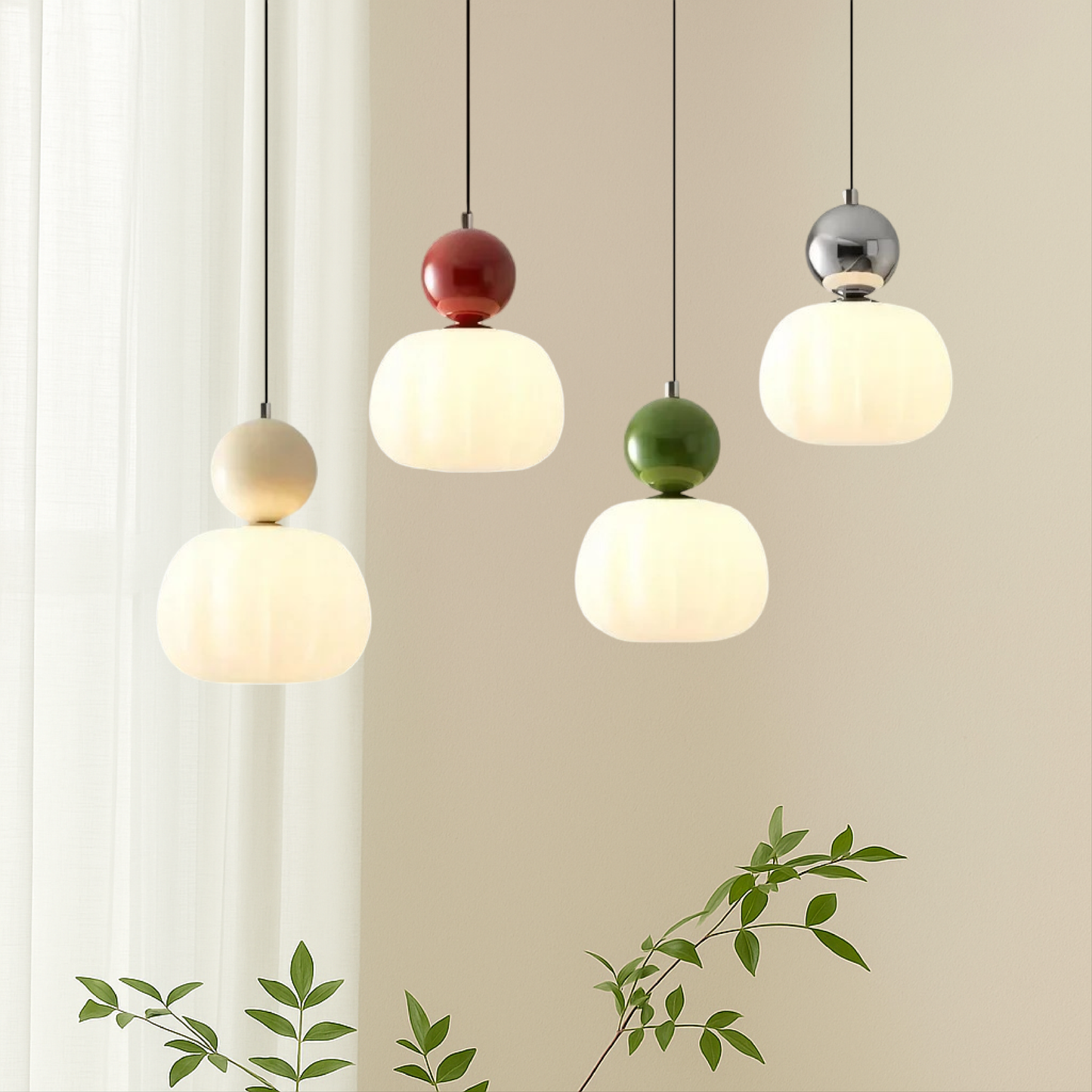 Skylis | Minimalistische Hängelampe im künstlerischen Stil 1