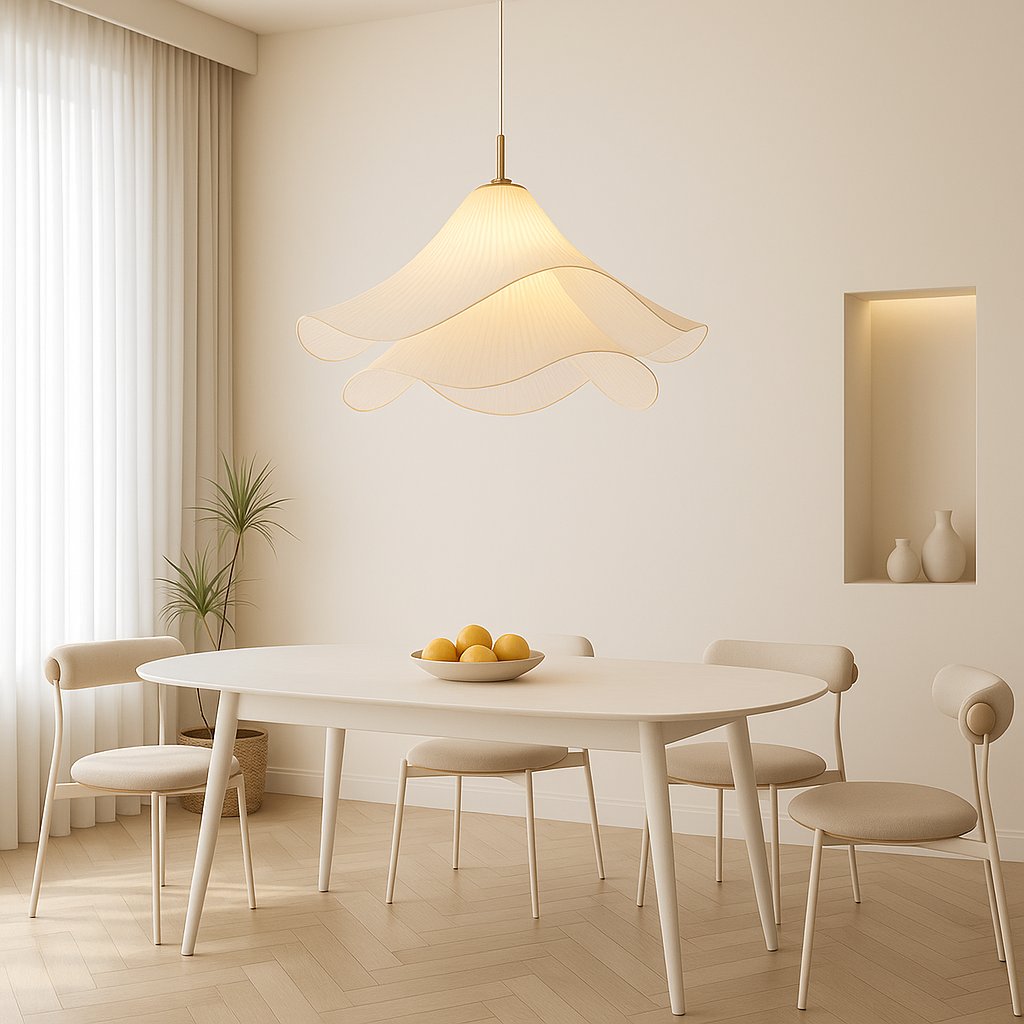 Skyvra | Minimalistische Blumen-Pendelleuchte für moderne Innenräume 3