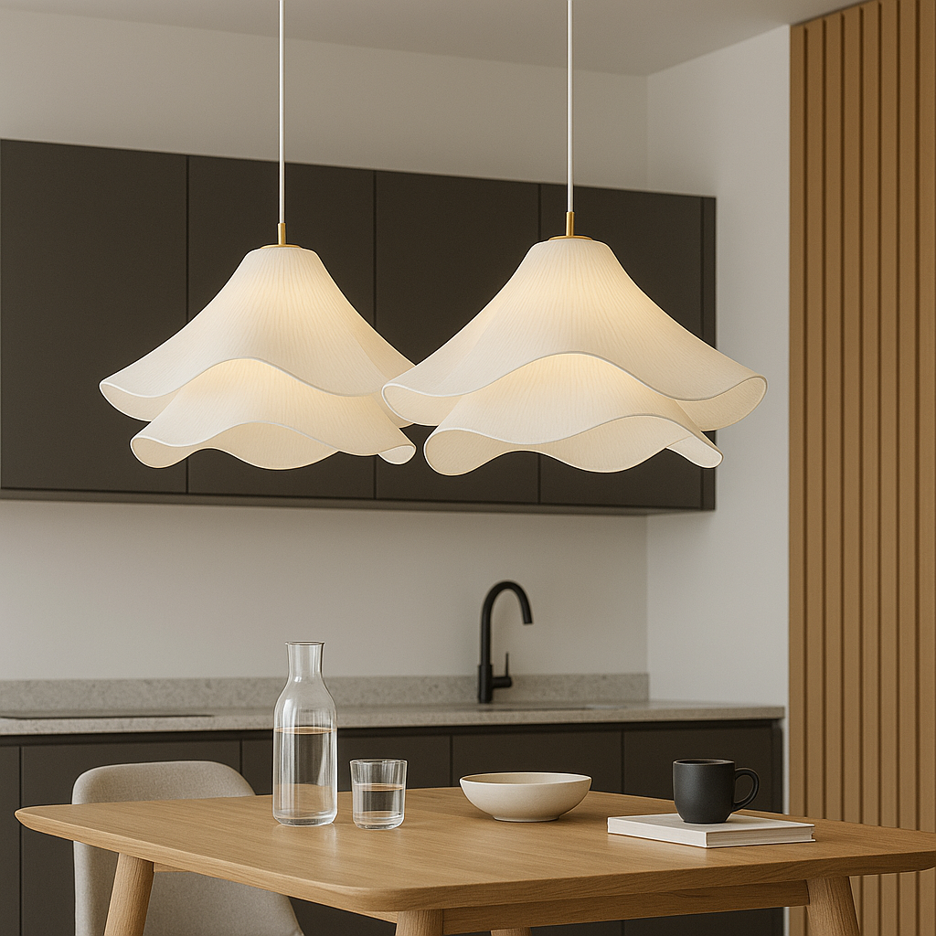 Skyvra | Minimalistische Blumen-Pendelleuchte für moderne Innenräume 4