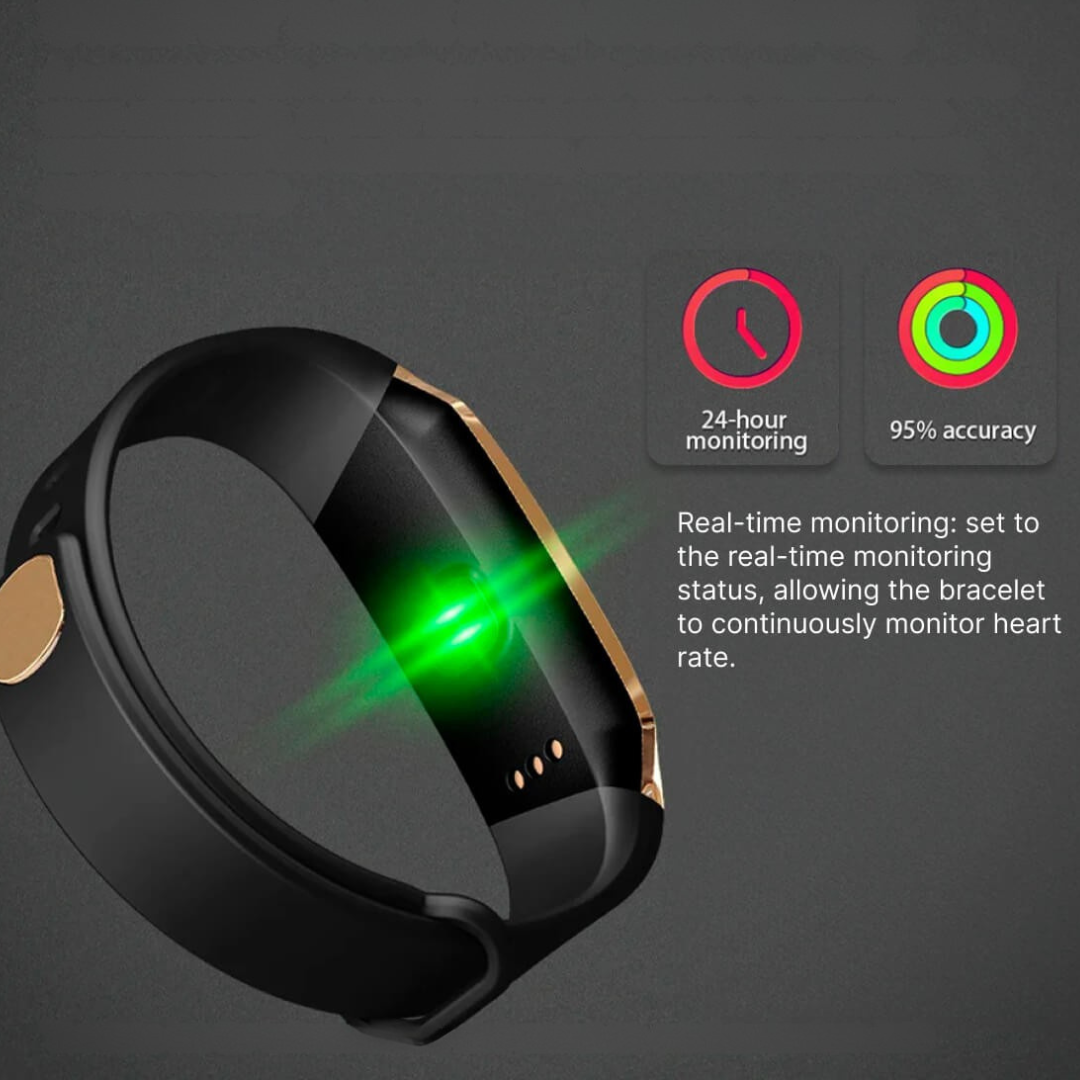 Smartwatch Fitness Tracker Herzfrequenzmonitor Wasserdicht IP67 für Männer und Frauen 4