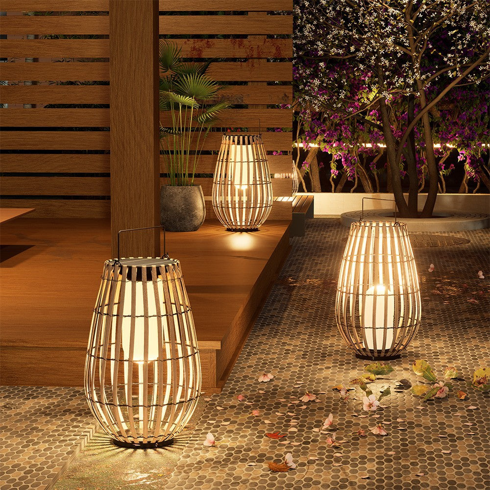 Solarae | Minimalistische Solar-Terrassen-Außenlampe für moderne Innenräume 1