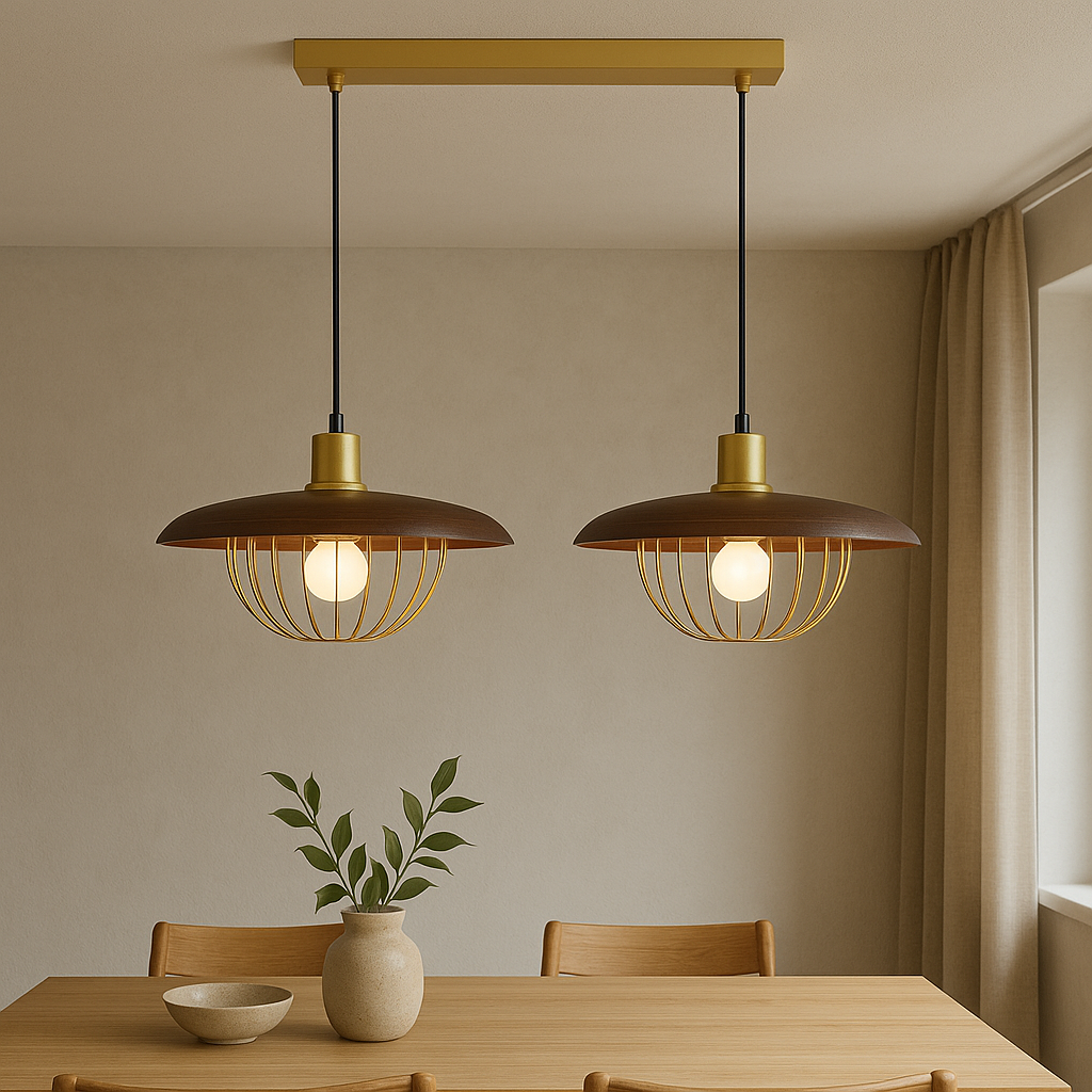 Solvynx | Vintage-Pendelleuchte im skandinavischen Stil für minimalistische Innenräume 1
