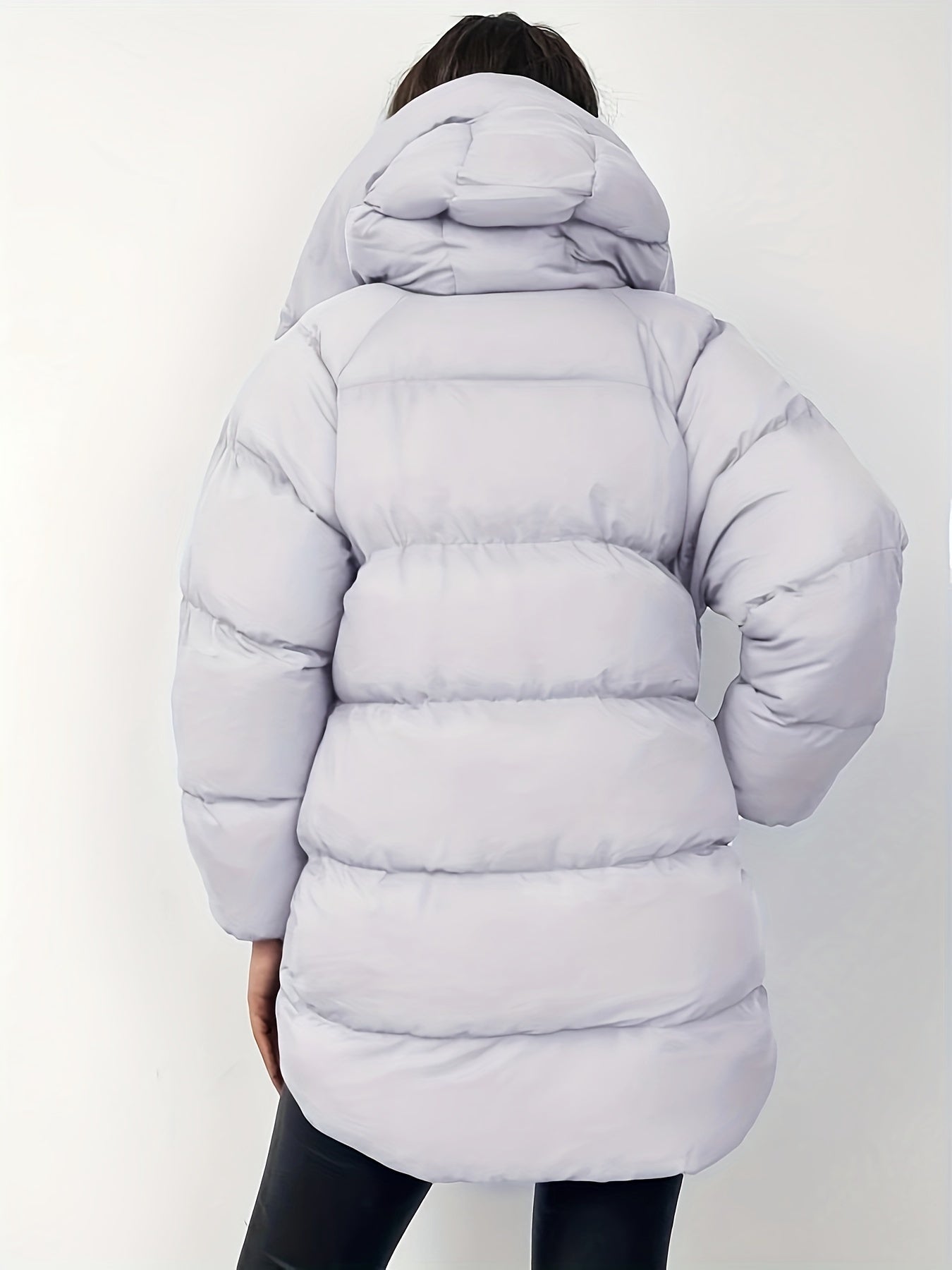 Sophia | Moderne Kurze Winterjacke mit Kapuze 3