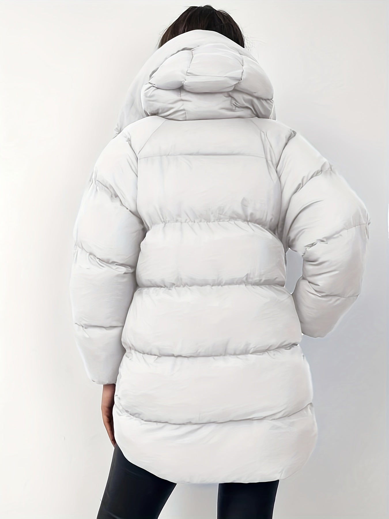 Sophia | Moderne Kurze Winterjacke mit Kapuze 6
