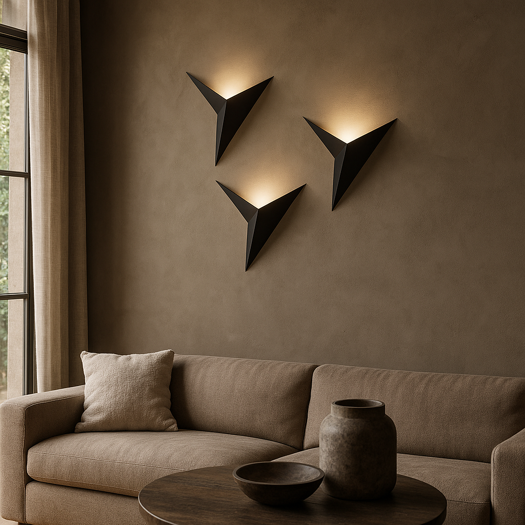 Stilvolle Vogel-Wandleuchte für zeitloses Interieur 1