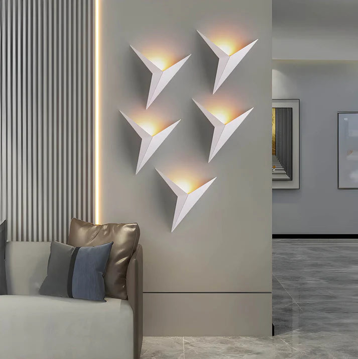 Stilvolle Vogel-Wandleuchte für zeitloses Interieur 2