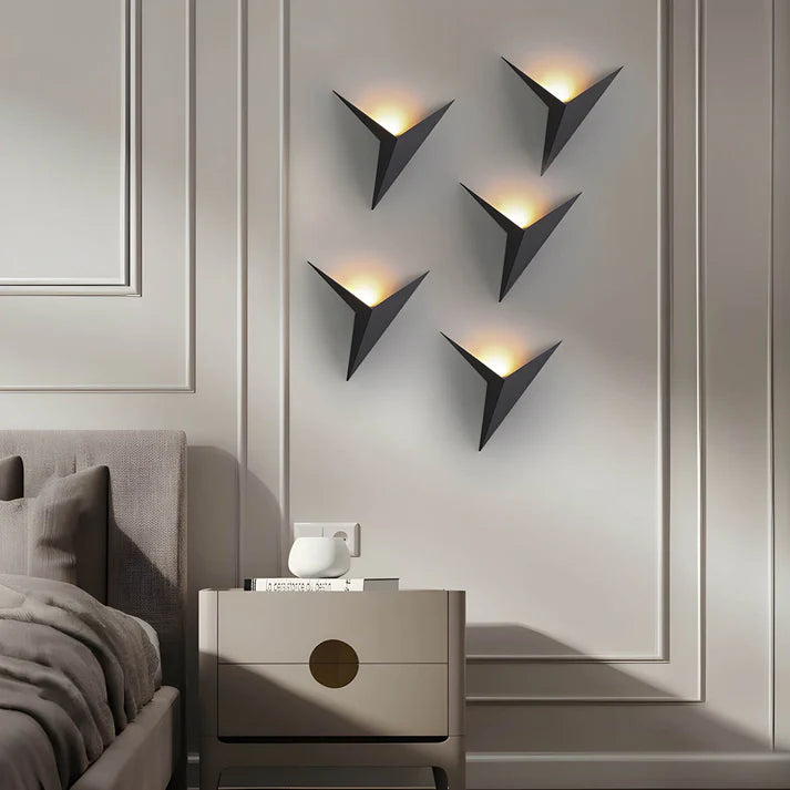 Stilvolle Vogel-Wandleuchte für zeitloses Interieur 3