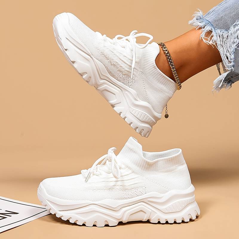 StrideLuxe – Modische und bequeme Sneaker mit fortschrittlicher orthopädischer Dämpfung 1