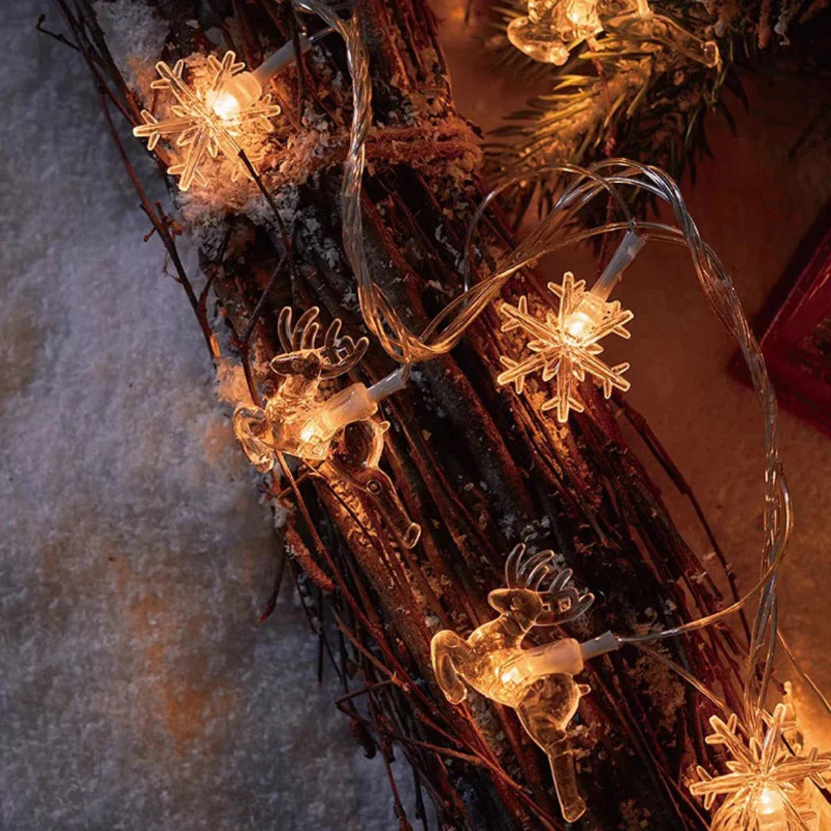 TwinkleStar – Warmes LED-Sternenlicht für die Weihnachtsdekoration 1