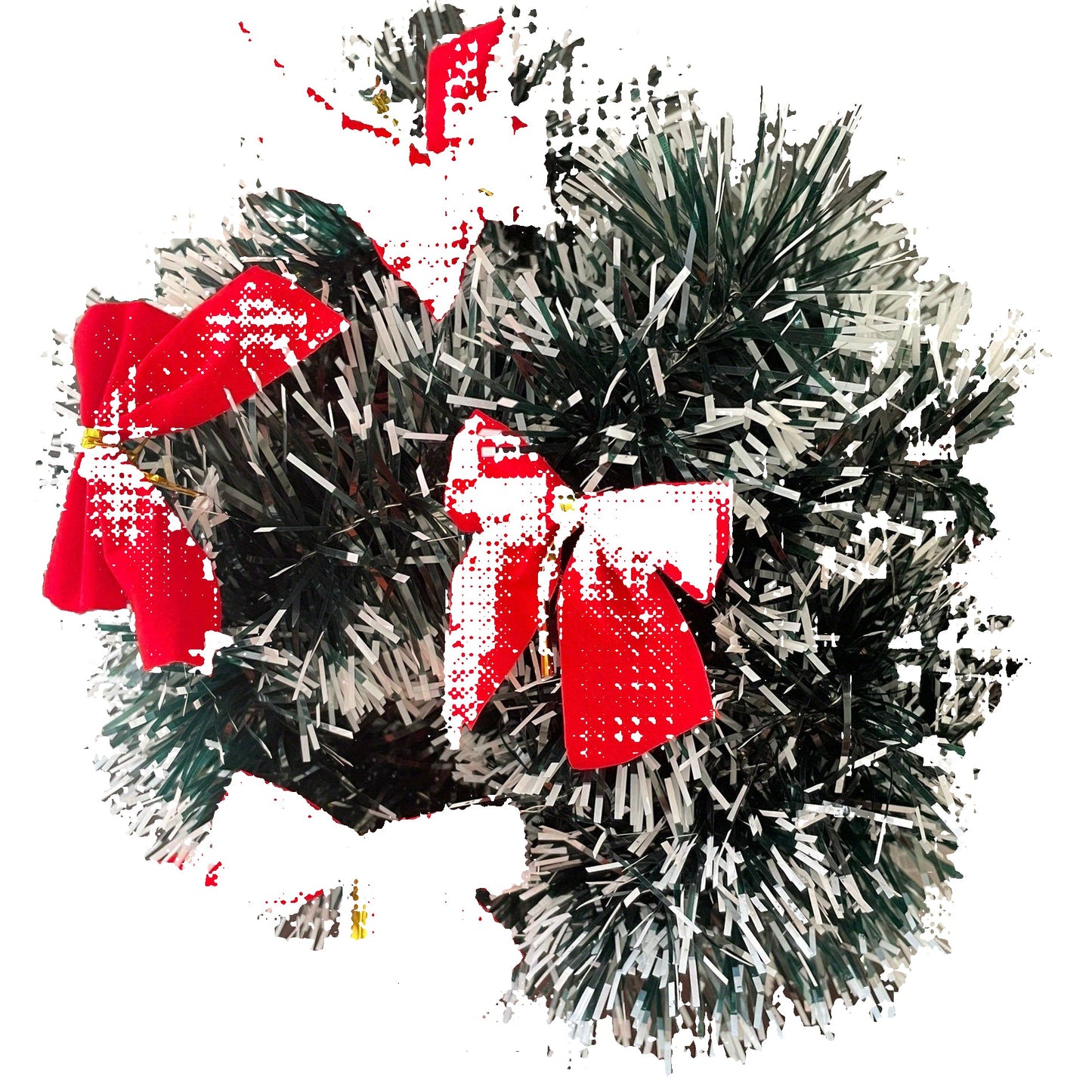 TwinkleTinsel – 2er Set LED-Weihnachtslichterketten mit Batteriebeleuchtung 0