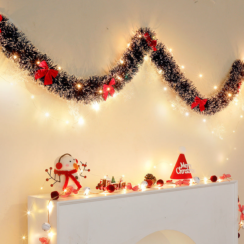 TwinkleTinsel – 2er Set LED-Weihnachtslichterketten mit Batteriebeleuchtung 1