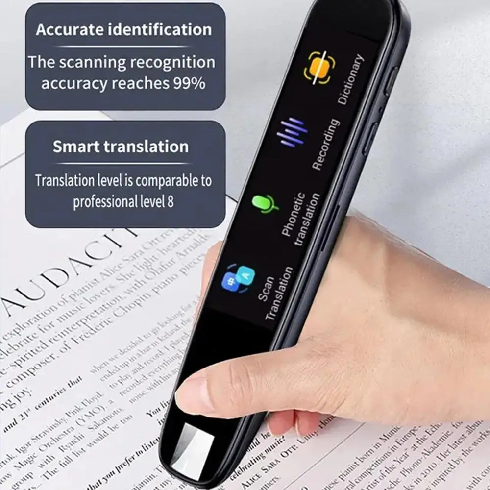 Übersetzungsstift mit Text-to-Speech und Offline-Funktion – Scannen und Übersetzen in über 55 Sprachen 4