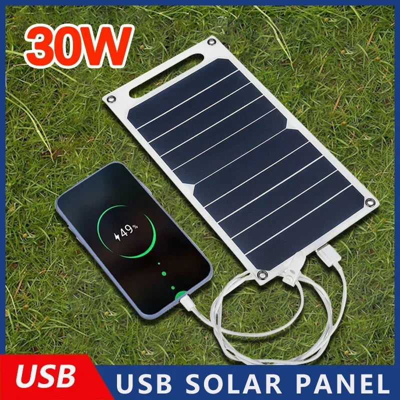 Ultrathin Solar Ladegerät für Handys – Wetterfest, Tragbar, 6W Leistung für Outdoor-Aktivitäten 1