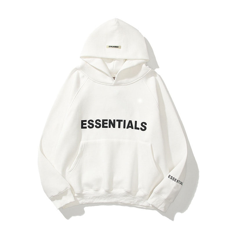 Unisex Hoodie Flauschig mit Kängurutasche und Kapuze Baumwolle 3