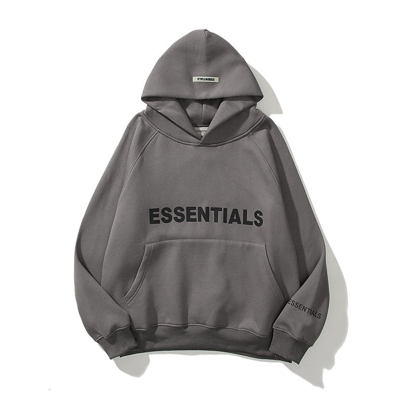 Unisex Hoodie Flauschig mit Kängurutasche und Kapuze Baumwolle 5