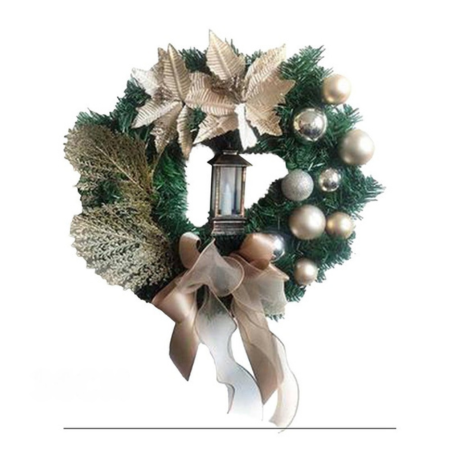 Artificial Christmas tree with glitter details – low-maintenance fir tree for festive decoration at home and office