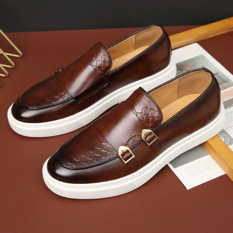 Herren Schuhe Klassische Lederschuhe Schwarz Größe 42 Leder-2