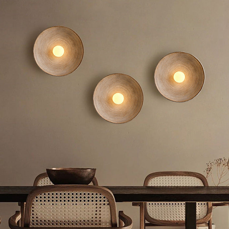 Velys | Minimalistische Wandlampe aus Holz im japanischen Stil 1