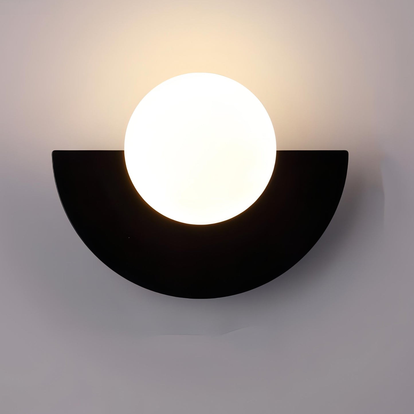 Vionis | Halbrunde Wandleuchte im nordischen Stil für minimalistische Eleganz 9