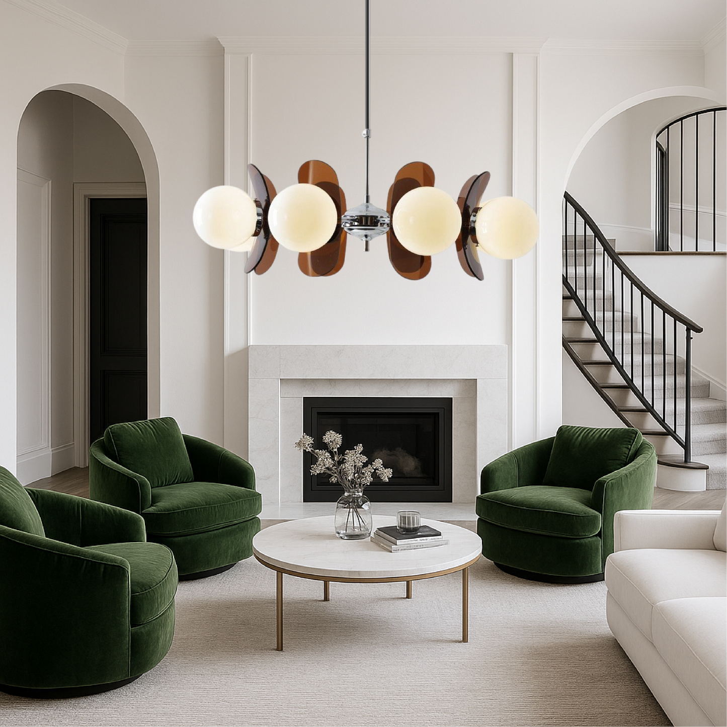 Voltra | Vintage-Kronleuchter im Bauhaus-Stil für die Inneneinrichtung 2