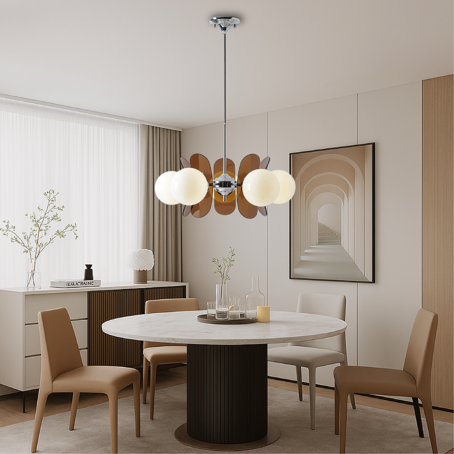 Voltra | Vintage-Kronleuchter im Bauhaus-Stil für die Inneneinrichtung 3