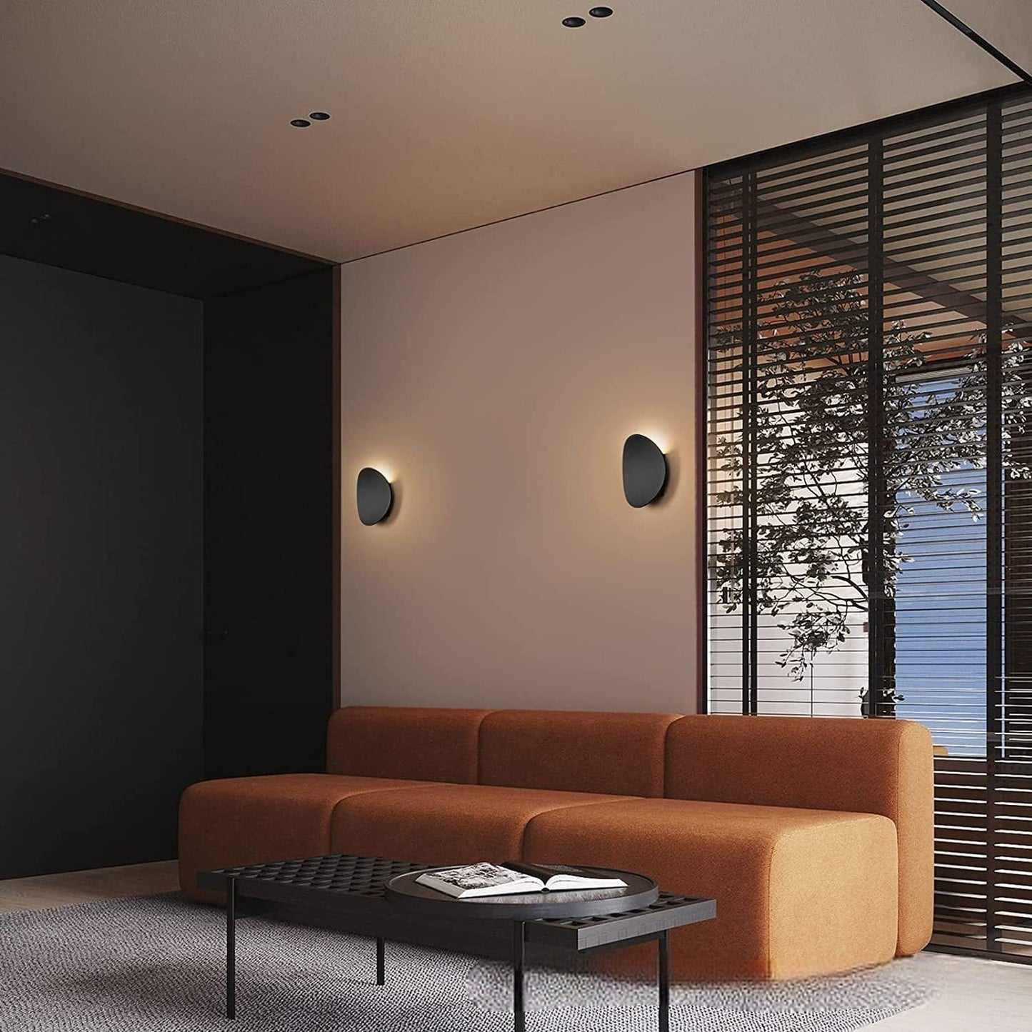 Walluno | Minimalistische (4er-Pack) Twilight Wandleuchte 6