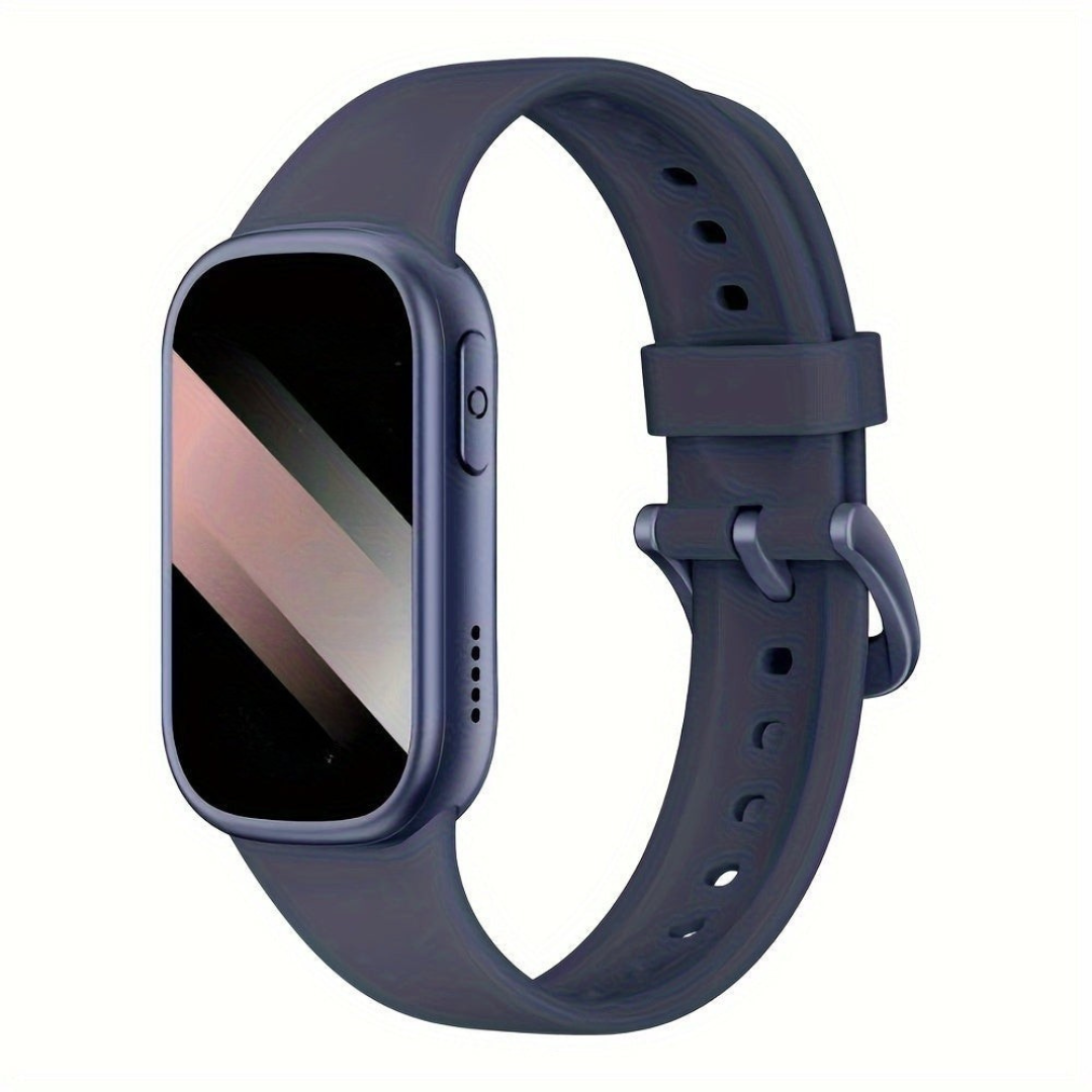 Wasserdichte Smartwatch IP68 mit Fitness-Tracker und Silikonarmband – Elegantes Design für aktiven Lebensstil 2