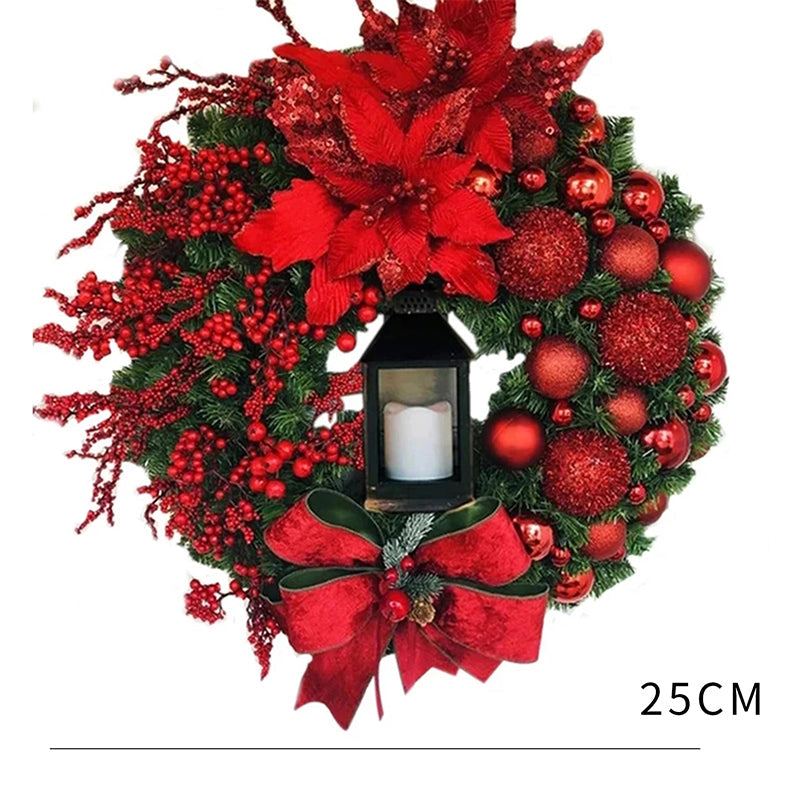 Weihnachtsglitzer | Künstliche Weihnachtsdekoration aus Kiefernholz 0