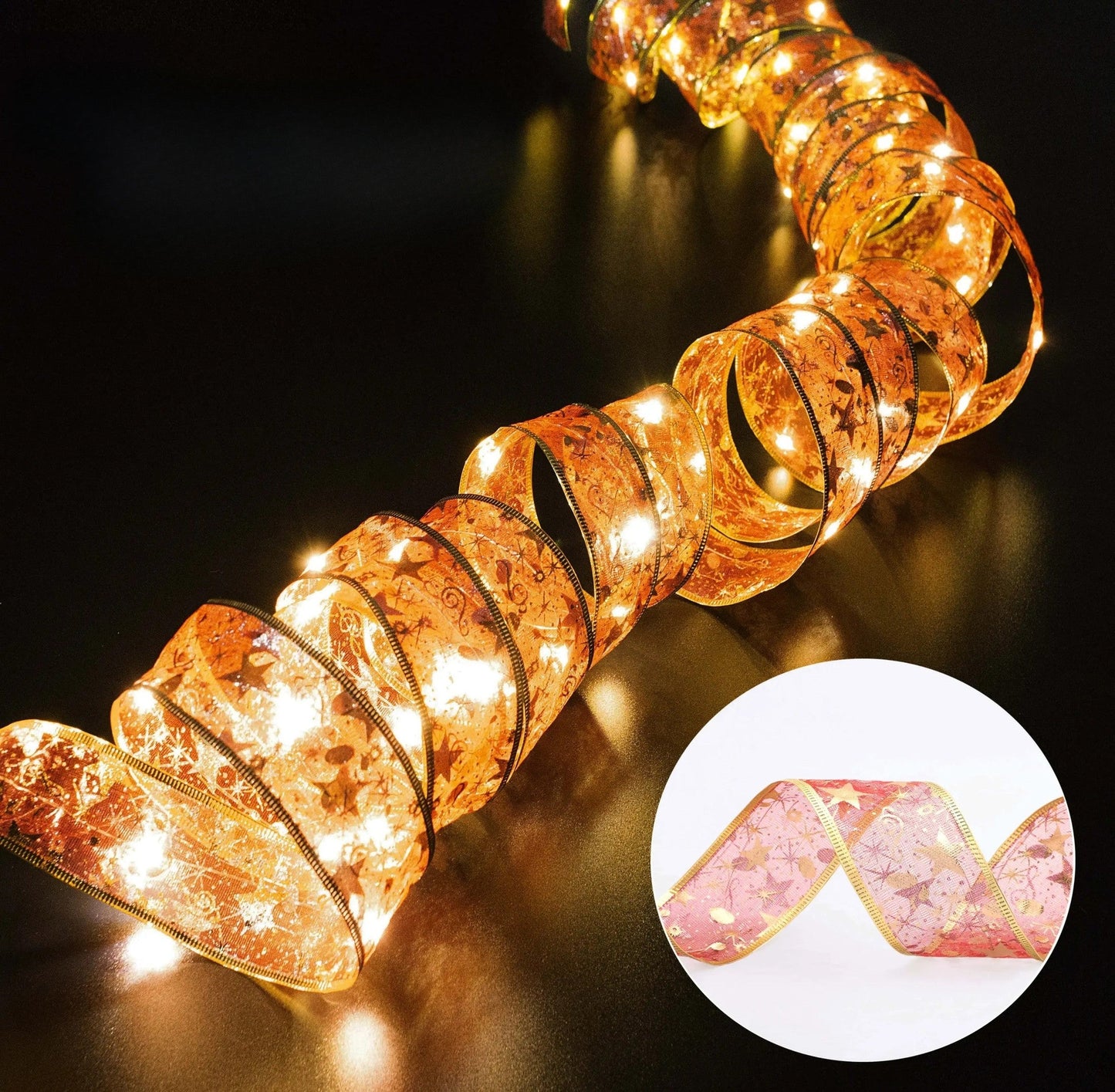 Weihnachtslichterkette Dekorativ 500 cm Kunststoff 7
