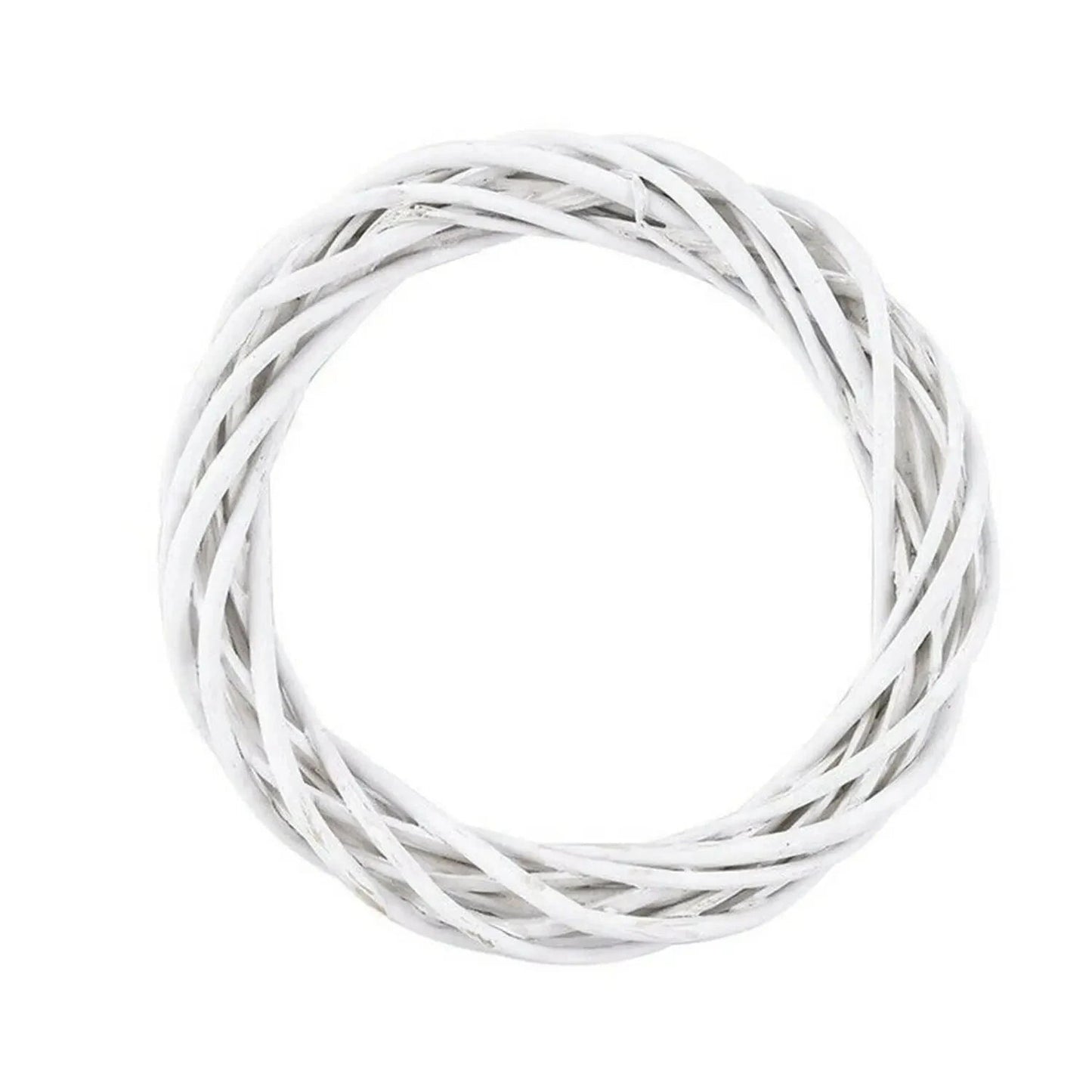 Weißes Wunder | Luxuriöser Rattankranz für Weihnachten 4