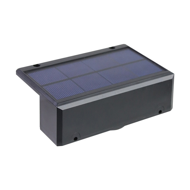 Wetterfeste Solar-Außenbeleuchtung mit Intelligenten Lichtsensor – Außenleuchten für Haus und Garten, Schwarz, IP65 8